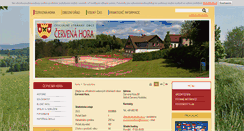 Desktop Screenshot of cervenahora.cz
